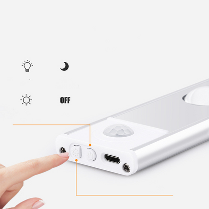 Luz con sensor de movimiento inteligente