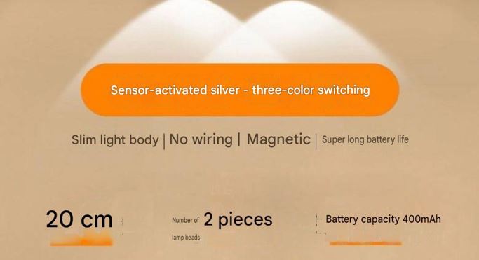 Luz con sensor de movimiento inteligente